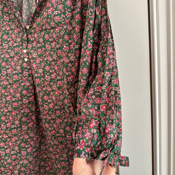 DÔEN Liberty Print Floral Mini Dress - Picture 3 of 6